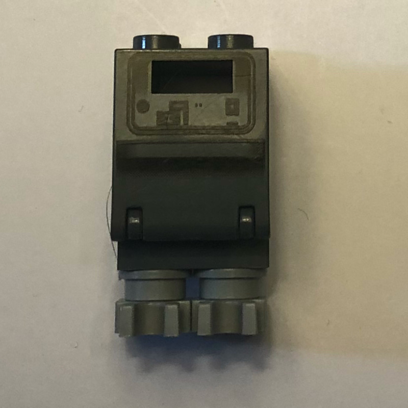 Gnk pouvoir droïde (gonk) - gris foncé bleuté (GNK Power Droid (Gonk) - Dark Bluish Grey)