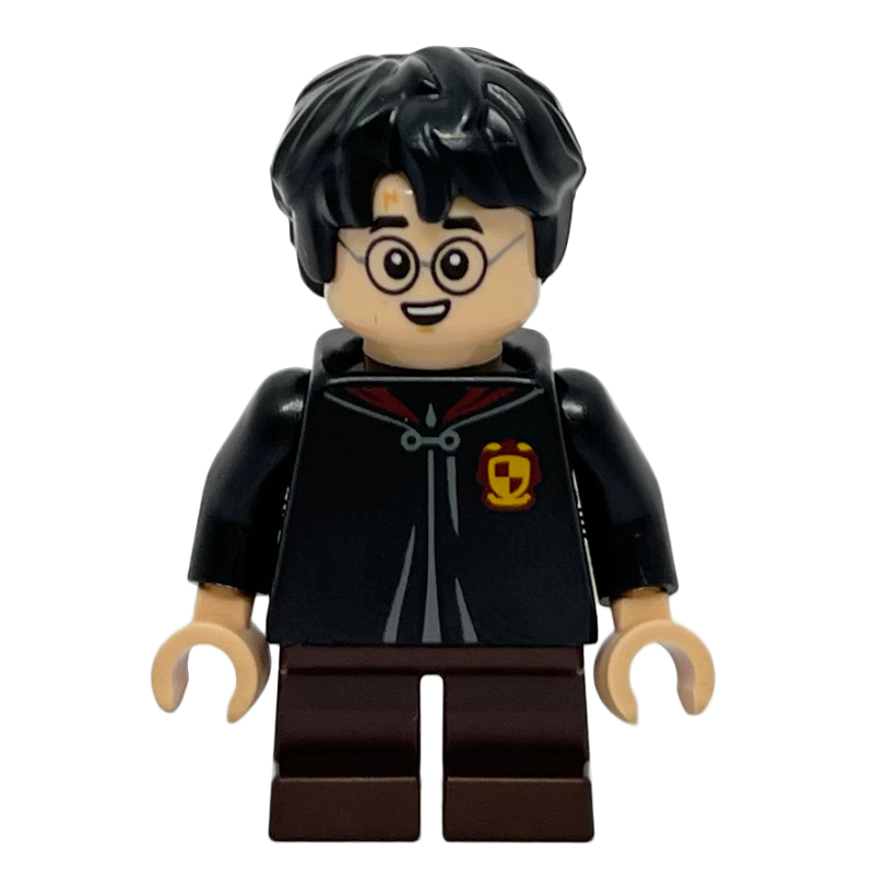 Harry Potter, robes gryffondor fermées avec crête (Harry Potter, Closed Gryffindor Robes with Crest)