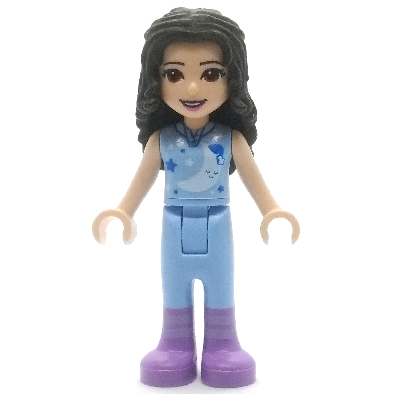 Emma — pyjama bleu clair (Emma - Bright Light Blue Pajamas)