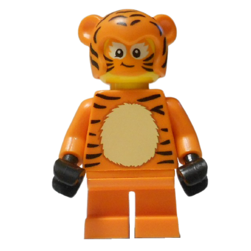 Enfant dans le costume de tigre (Kid in Tiger Costume)