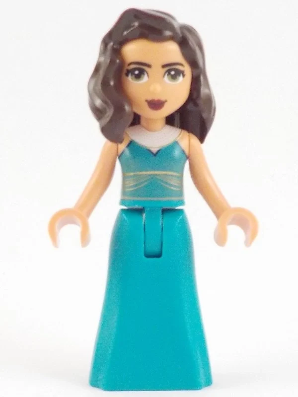 Amelia — robe turquoise foncé (Amelia - Dark Turquoise Dress)