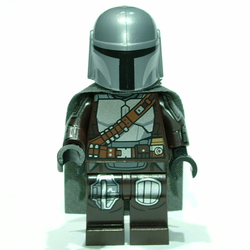 La mandalorian / Din Djarin, tenue brun foncé avec cape (The Mandalorian / Din Djarin, Dark Brown Outfit with Cape)