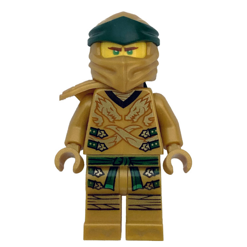 Lloyd — ninja doré, protège-épaules (Lloyd - Golden Ninja, Shoulder Guards)