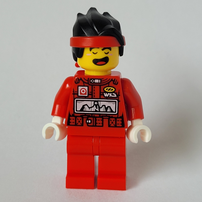 Monkie Kid en costume de course (Monkie Kid in Racing Suit)
