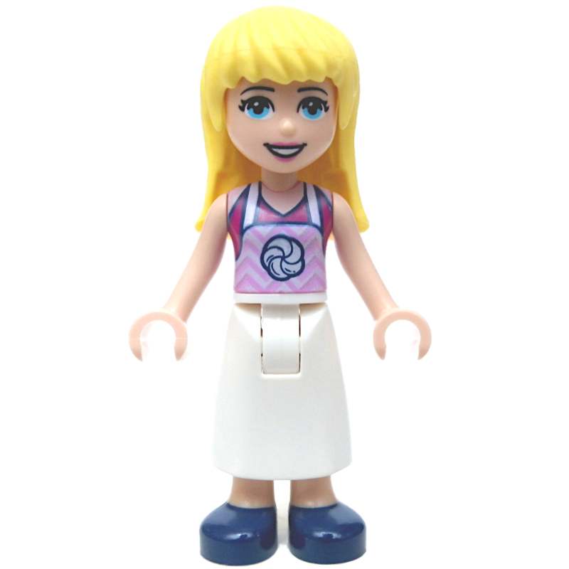 Stephanie — tablier blanc (Stephanie - White Apron)