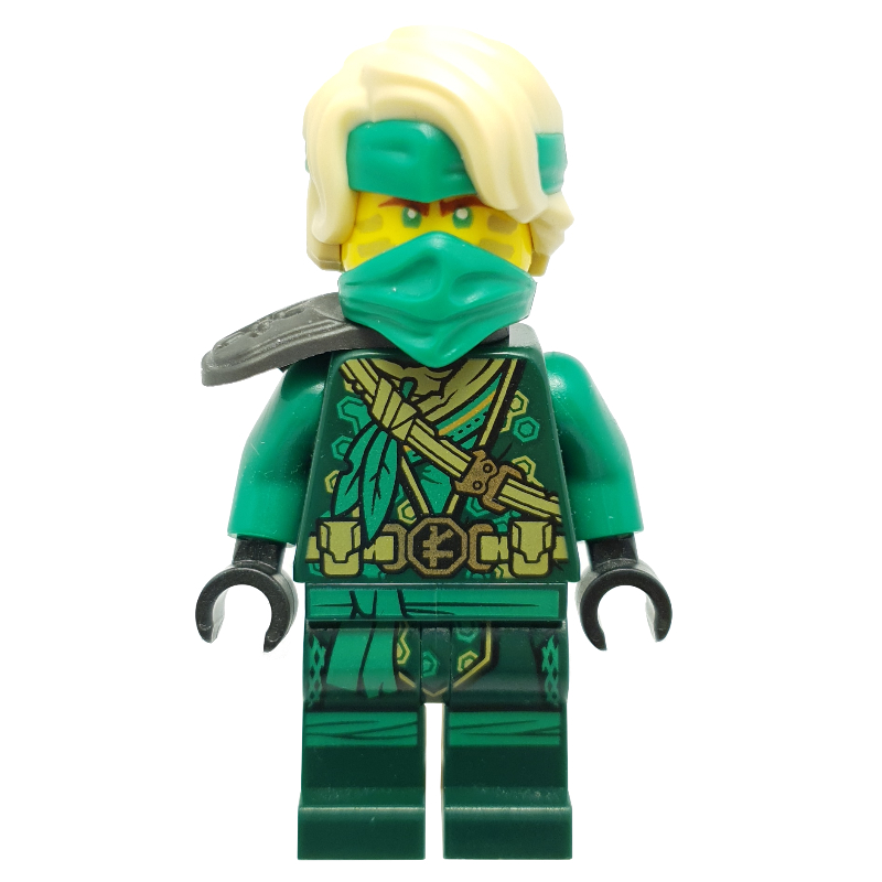 Lloyd — l'île, camouflage vert foncé - masque, épaulière (Lloyd - The Island, Dark Green Camouflage - Mask, Shoulder Guard)