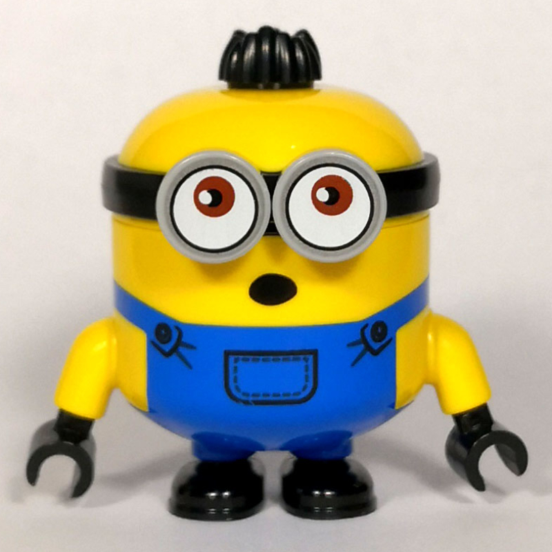 Minion otto, salopette bleue, surpris (Minion Otto, Blue Overalls, Surprised)