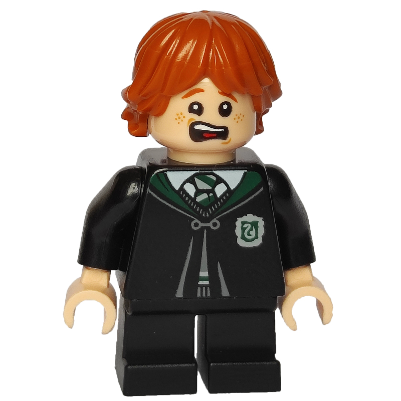 Ron Weasley / crabbe vincent, robe de Serpentard (Ron Weasley / Vincent Crabbe, Slytherin Robes)
