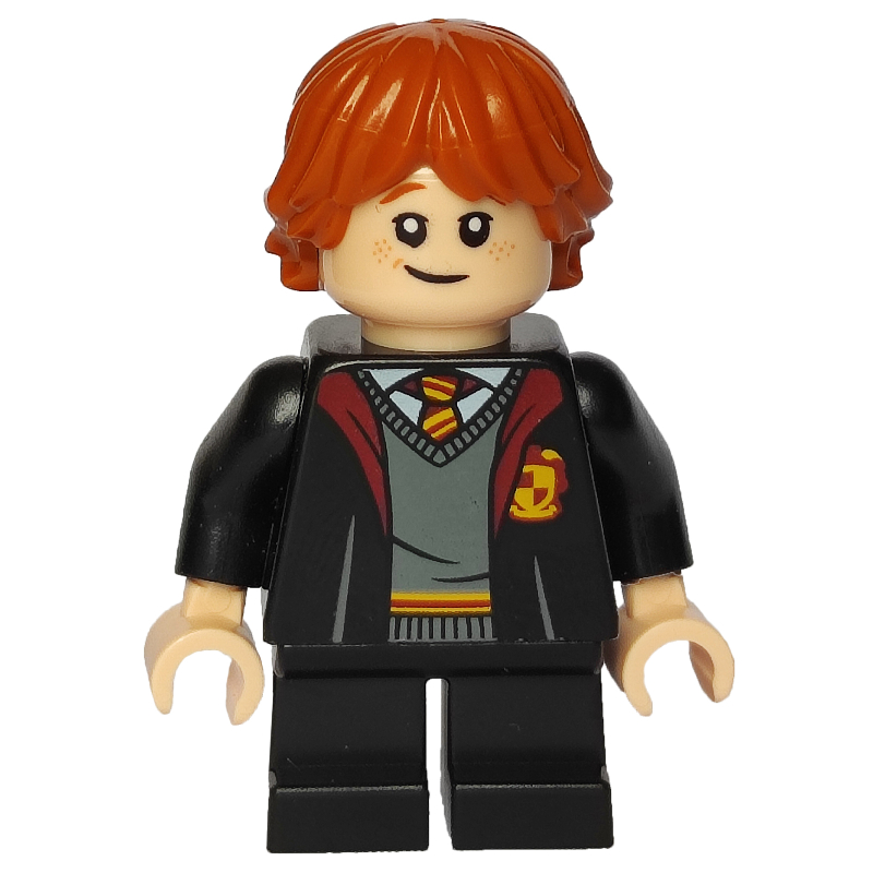 Ron Weasley, robe de Gryffondor, jambes courtes (Ron Weasley, Gryffindor Robes, Short Legs)