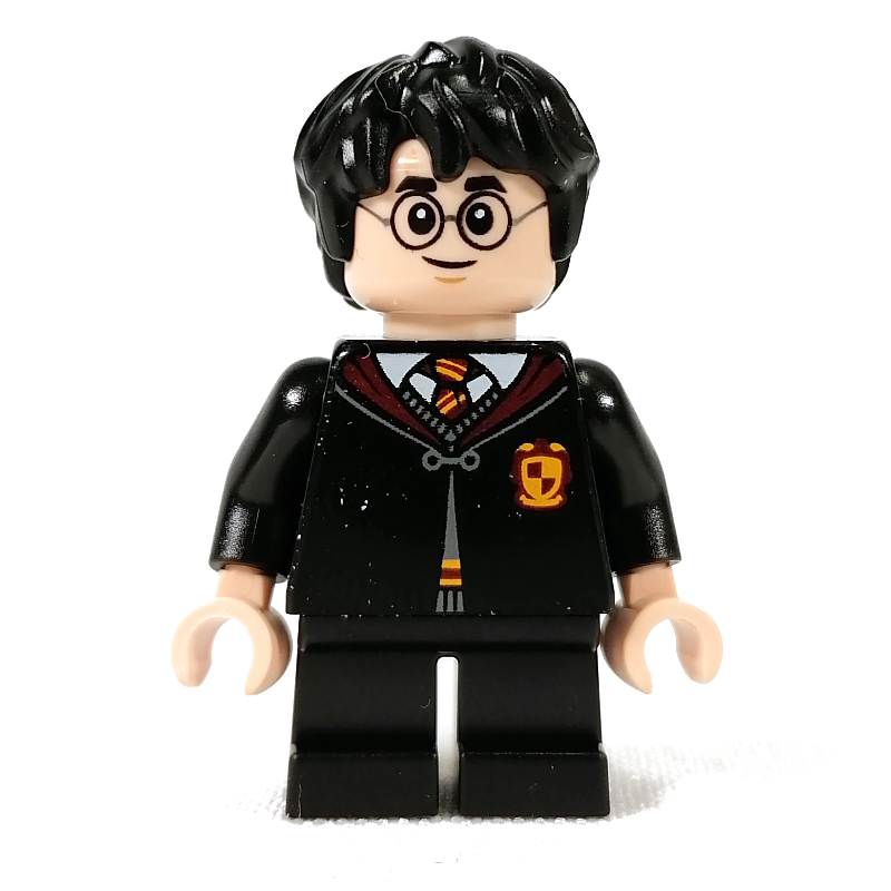 Harry Potter, robe gryffondor fermée, jambes courtes (Harry Potter, Gryffindor Robes Closed, Short Legs)
