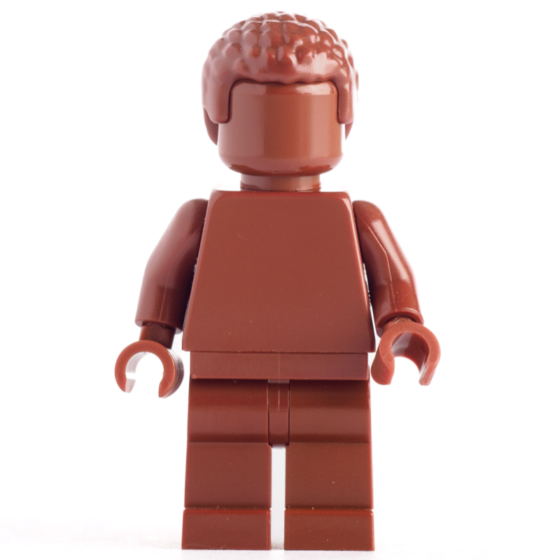 Monochrome brun rougeâtre avec des cheveux (Monochrome Reddish Brown with Hair)
