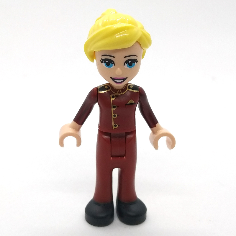 Stephanie — uniforme rouge foncé (Stephanie - Dark Red Uniform)