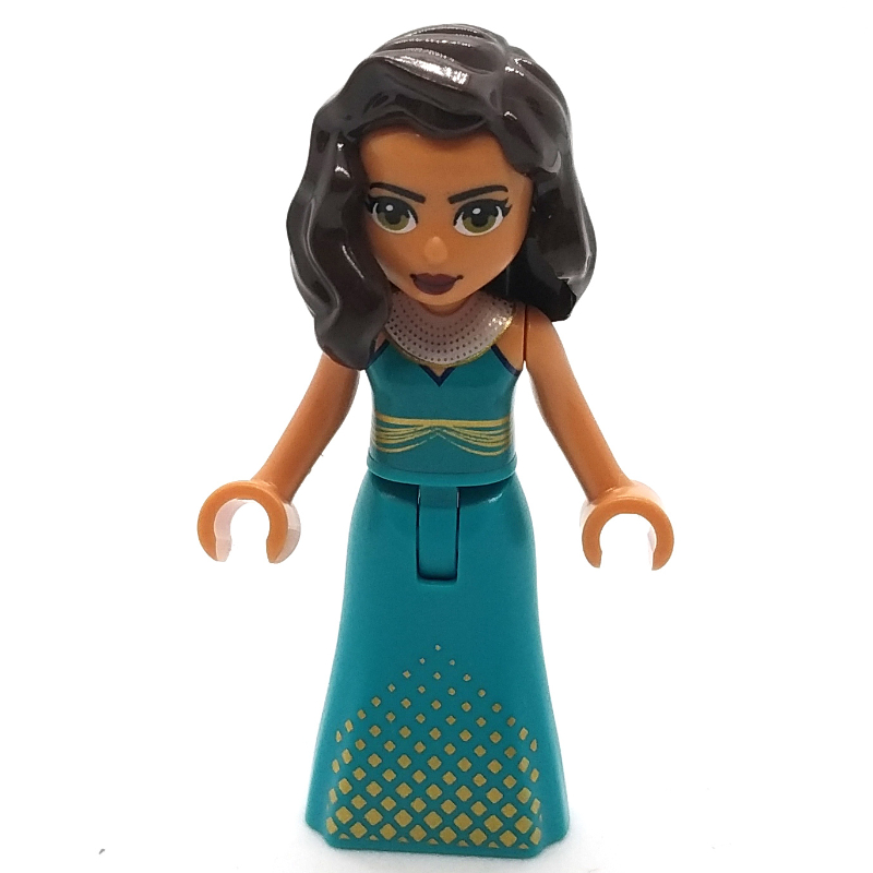 Amelia — robe turquoise foncé (Amelia - Dark Turquoise Dress)