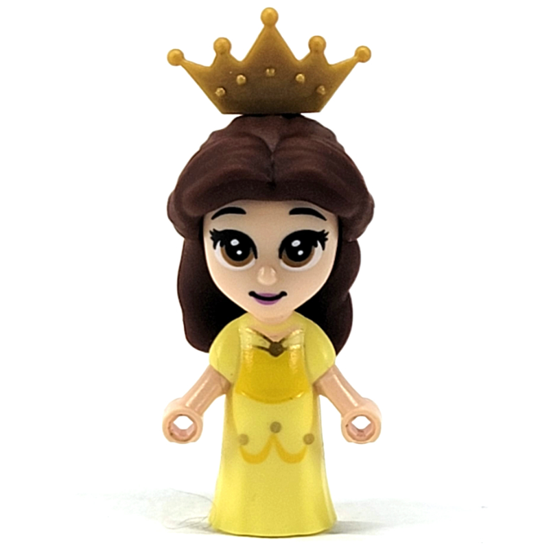 Belle — micropoupée avec couronne (Belle - Microdoll with Crown)