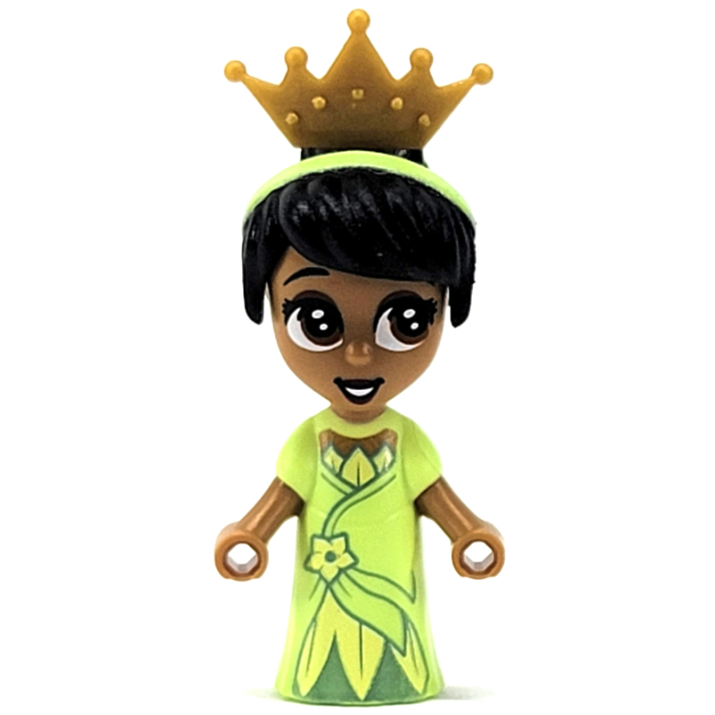Tiana — micropoupée avec couronne (Tiana - MicroDoll with Crown)