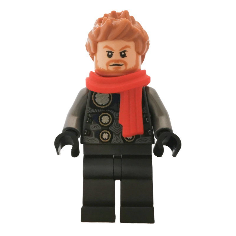 Thor avec écharpe rouge (Thor with Red Scarf)