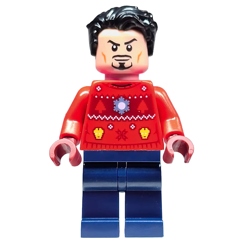 Tony Stark dans laid chandail de Noël (Tony Stark in Ugly Christmas Sweater)