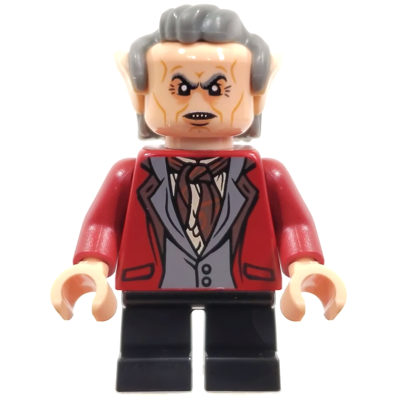 Griphook - veste rouge foncé (Griphook - Dark Red Jacket)