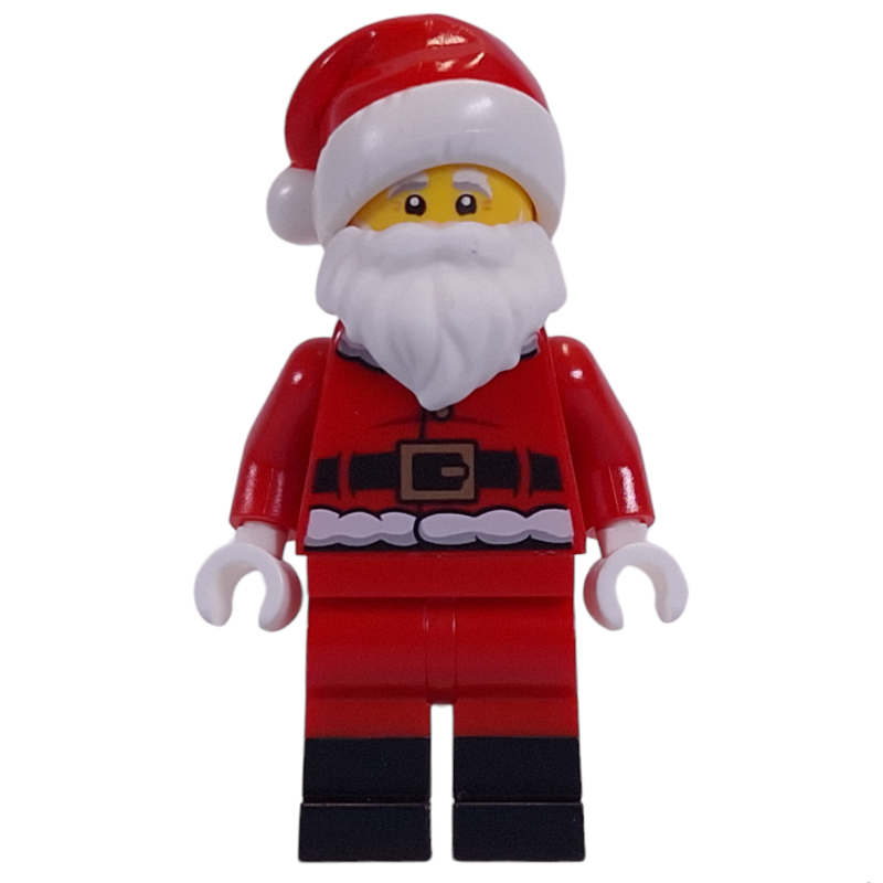 Père Noël, bottes noires, 3626cpr3560 tête, chapeau 10164 (Santa, Black Boots, 3626cpr3560 Head, 10164 Hat)