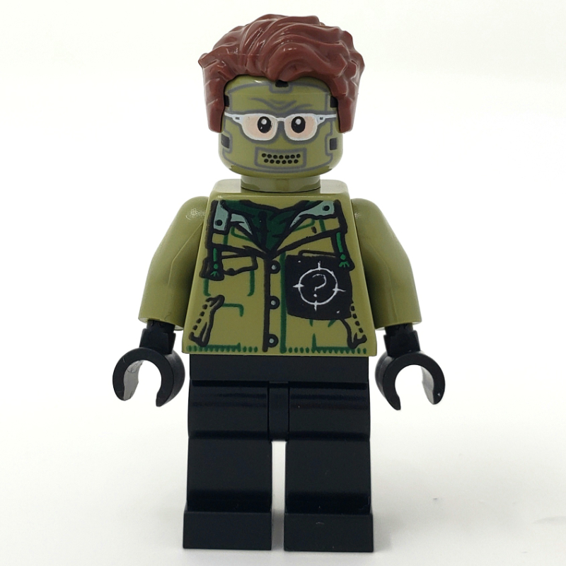 L’Homme-Mystère, tenue vert olive (The Riddler, Olive Green Outfit)