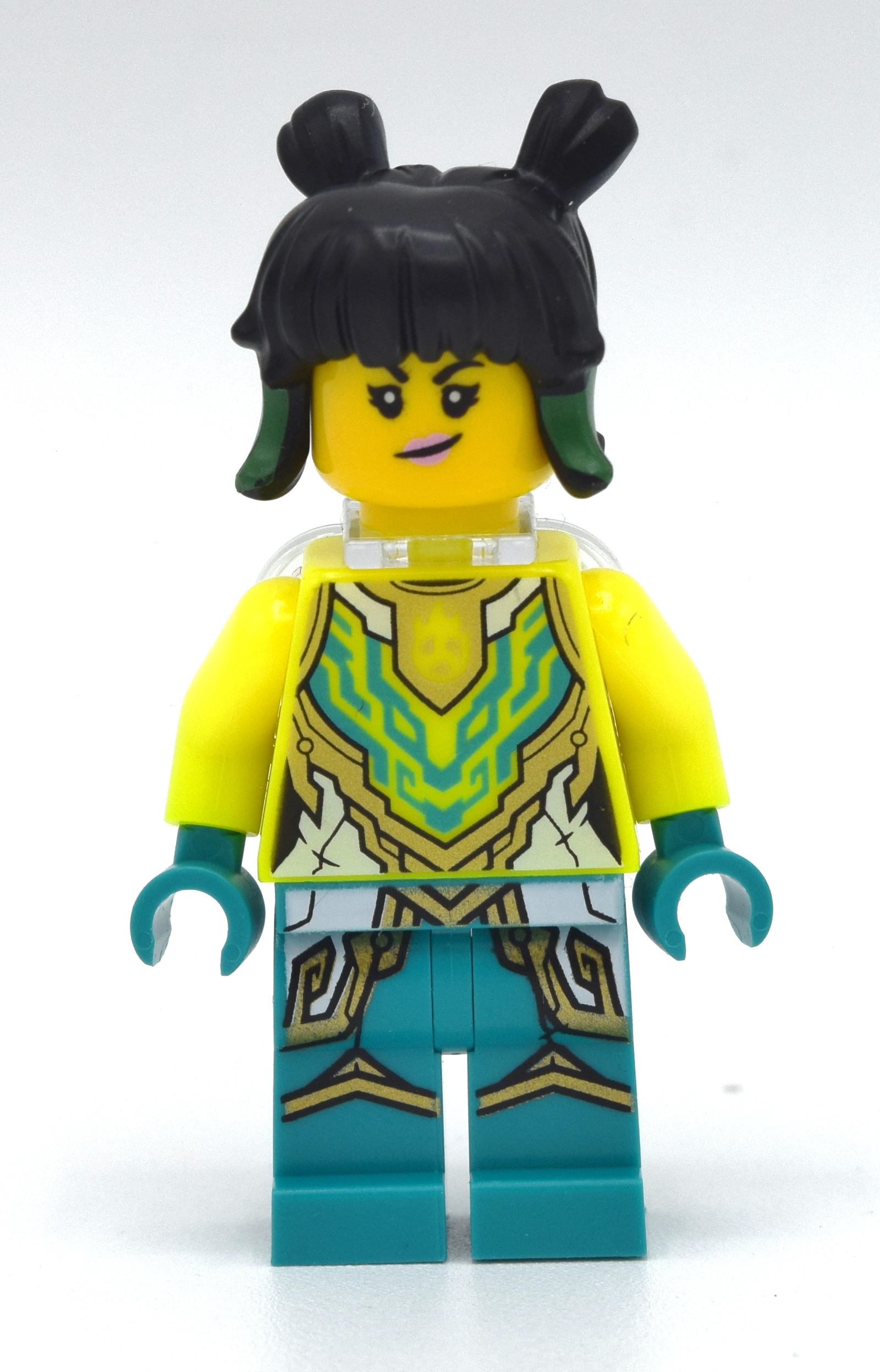 Mei, armure jaune éclatant, support de cou (Mei, Vibrant Yellow Armor, Neck Bracket)