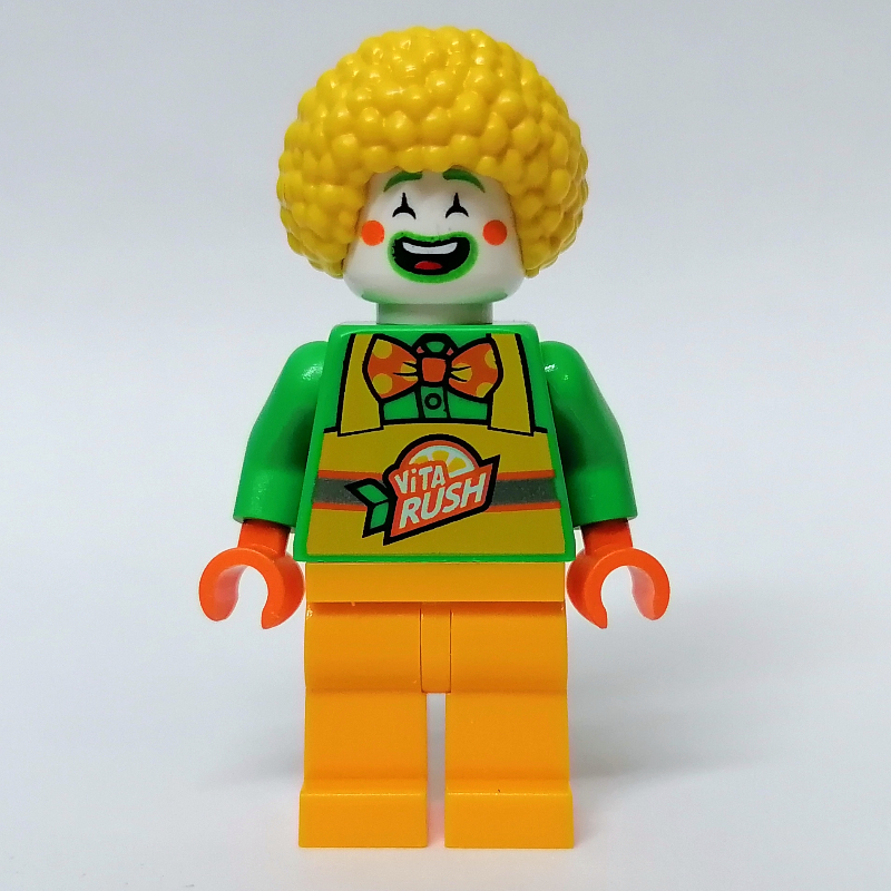 Agrumes le clown, jaune afro (Citrus The Clown, Yellow Afro)