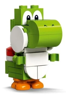 Yoshi — vert (avec tuiles 25269) (Yoshi - Green (with Tiles 25269))