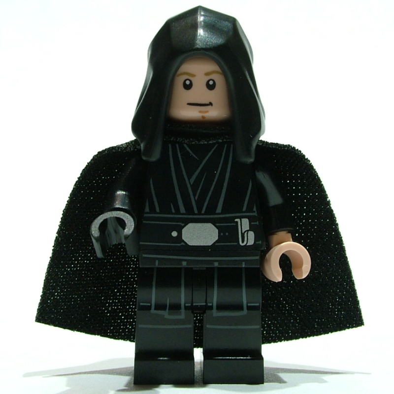 Luke Skywalker, robe noire, capuche noire et cape (Luke Skywalker, Black Robes, Black Hood and Cape)