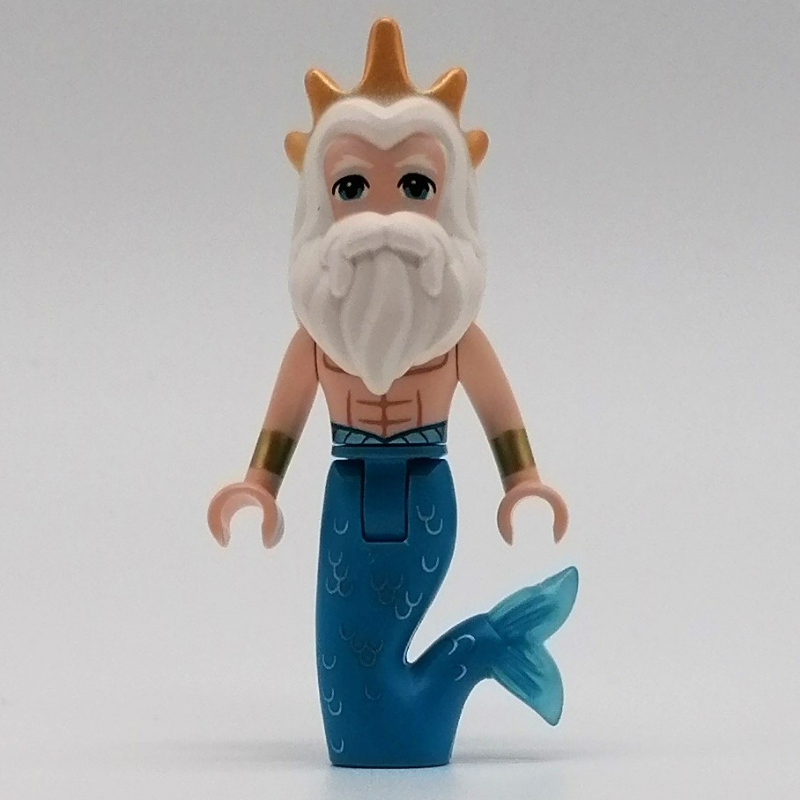 Roi triton, mini-poupée (King Triton, Minidoll)