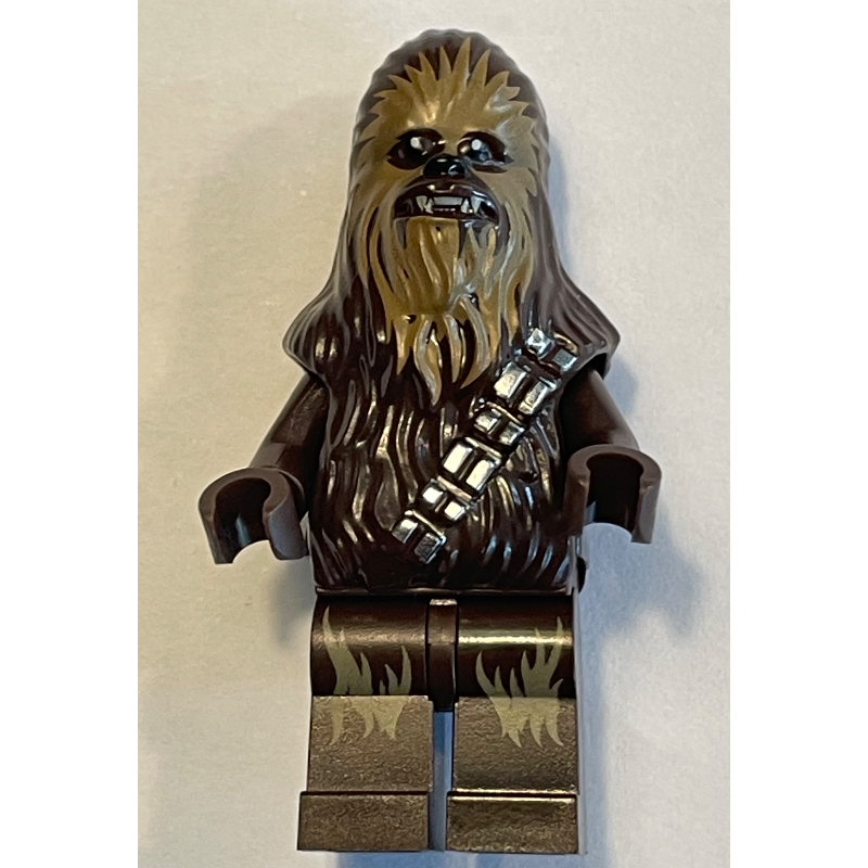 Chewbacca, brun foncé - longues lignes sur les jambes à l'extérieur (Chewbacca, Dark Brown - Long Lines on Legs on Outside)