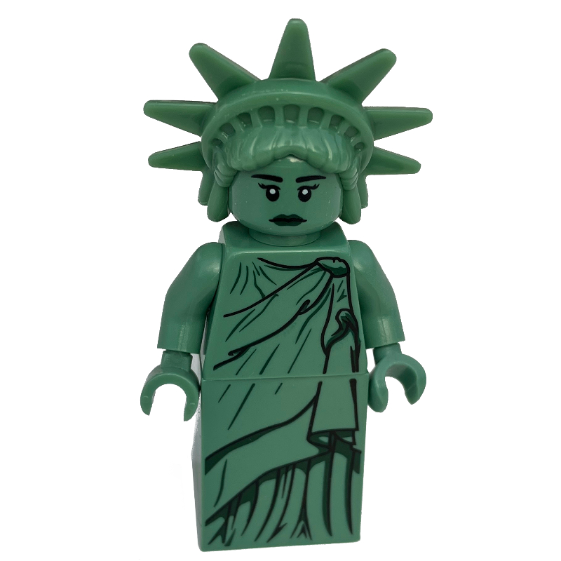 Lady liberty (3626c tête) - couronne en caoutchouc (Lady Liberty (3626c Head) - Rubber Crown)