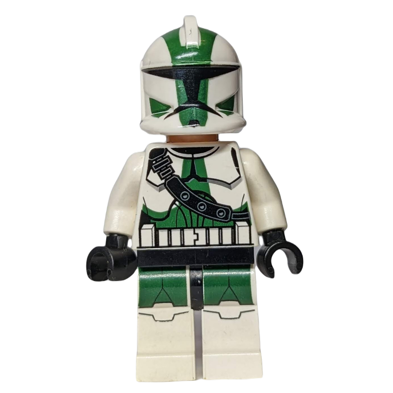 Clone commandant gre, 41e armure de corps d'élite, marques vert foncé (3626c tête) (Clone Commander Gree, 41st Elite Corps Armor, Dark Green Markings (3626c Head))