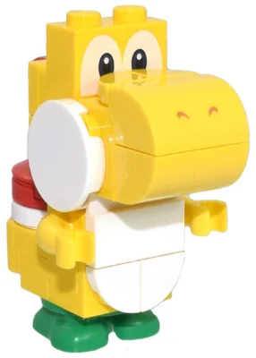 Yoshi — jaune (avec tuiles 25269) (Yoshi - Yellow (with Tiles 25269))
