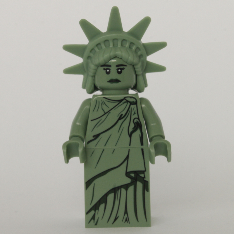 Dame liberté (3626c tête) - couronne en plastique (Lady Liberty (3626c Head) - Plastic Crown)