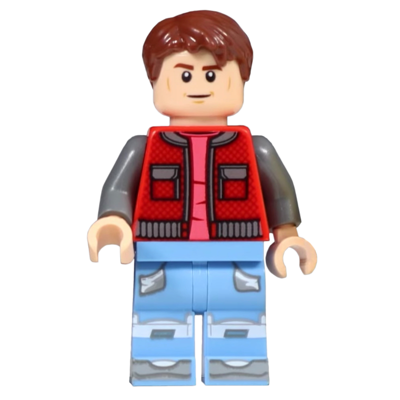 Marty mcfly, jambes imprimées (Marty McFly, Printed Legs)