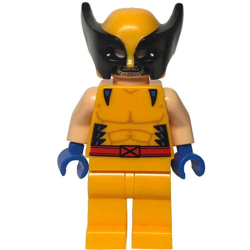 Wolverine, masque, mains bleues (Wolverine, Mask, Blue Hands)