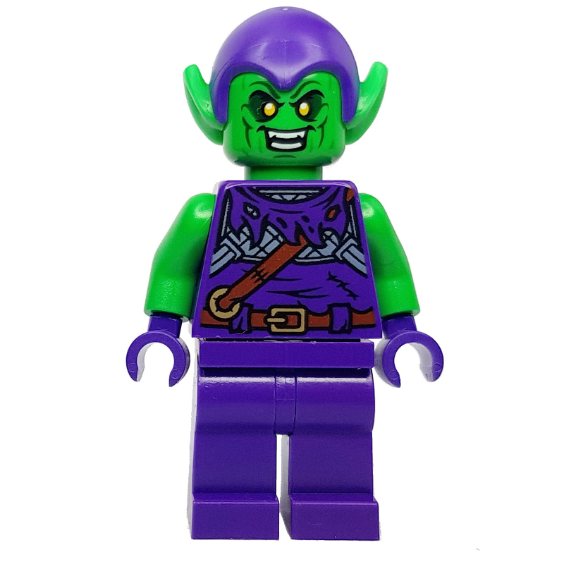 Bouffon Vert — jambes lisses (Green Goblin - Plain Legs)