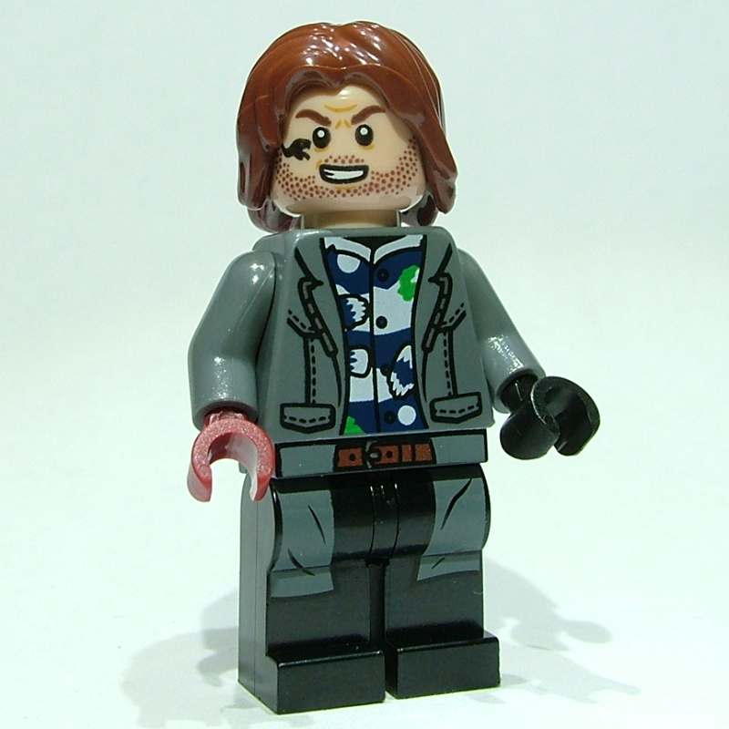 Rainn delacourt - veste gris bleuté foncé, chemise blanche (Rainn DeLaCourt - Dark Bluish Gray Jacket, White Shirt)