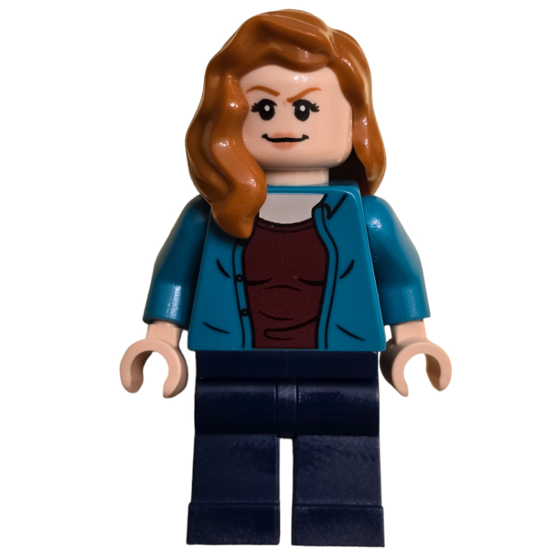 Claire Dearing — veste turquoise foncé (Claire Dearing - Dark Turquoise Jacket)