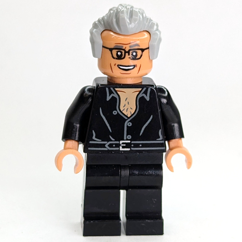 Ian Malcolm, cheveux gris bleuté clair (Ian Malcolm, Light Bluish Grey Hair)