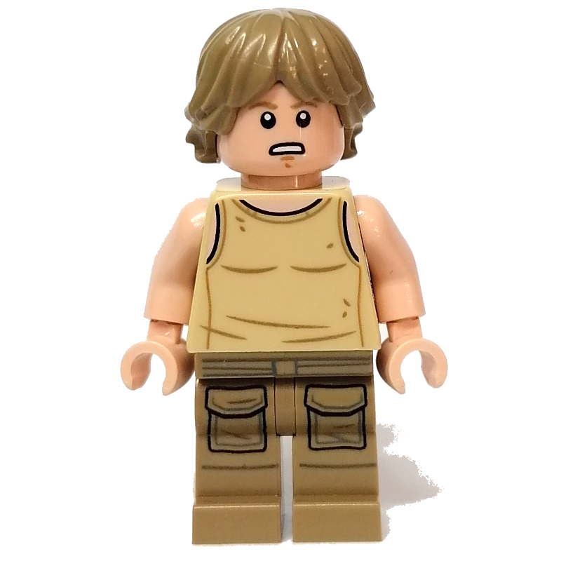 Luke Skywalker, tenue de dagobah, débardeur beige (Luke Skywalker, Dagobah Outfit, Tan Tank Top)
