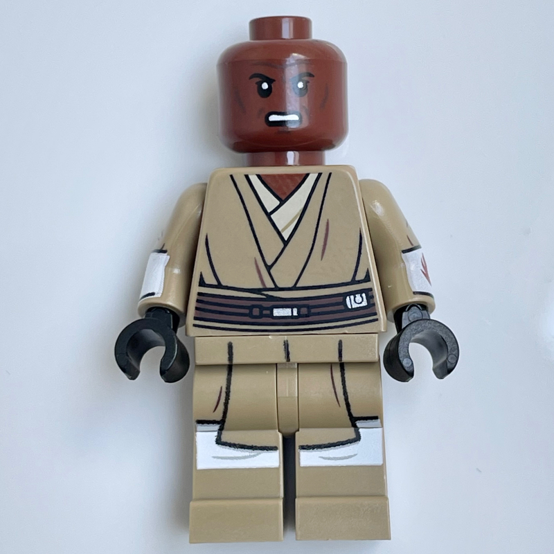 Mace Windu — blanc bras imprimé (Mace Windu - White Arm Print)