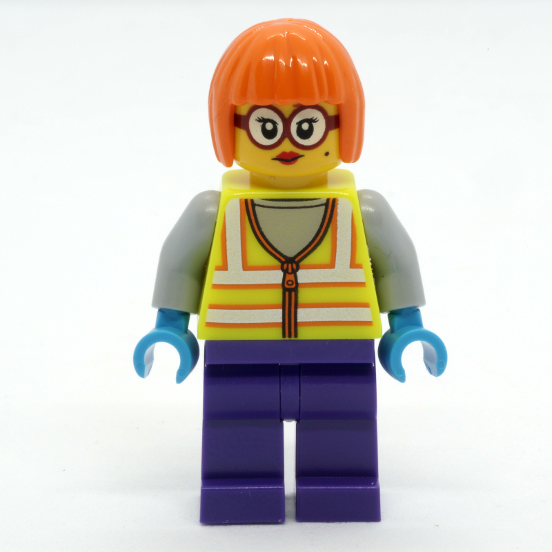 Shirley keeper, gilet de sécurité jaune vif (Shirley Keeper, Vibrant Yellow Safety Vest)