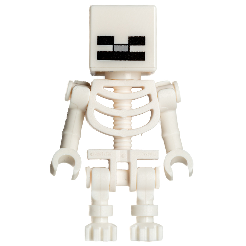 Squelette, crâne carré (78132 torse) (Skeleton, Square Skull (78132 Torso))