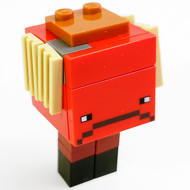 Striker, plaques de cavalier noir, plaque rouge 1x3 (Strider, Black Jumper Plates, Red 1x3 Plate)