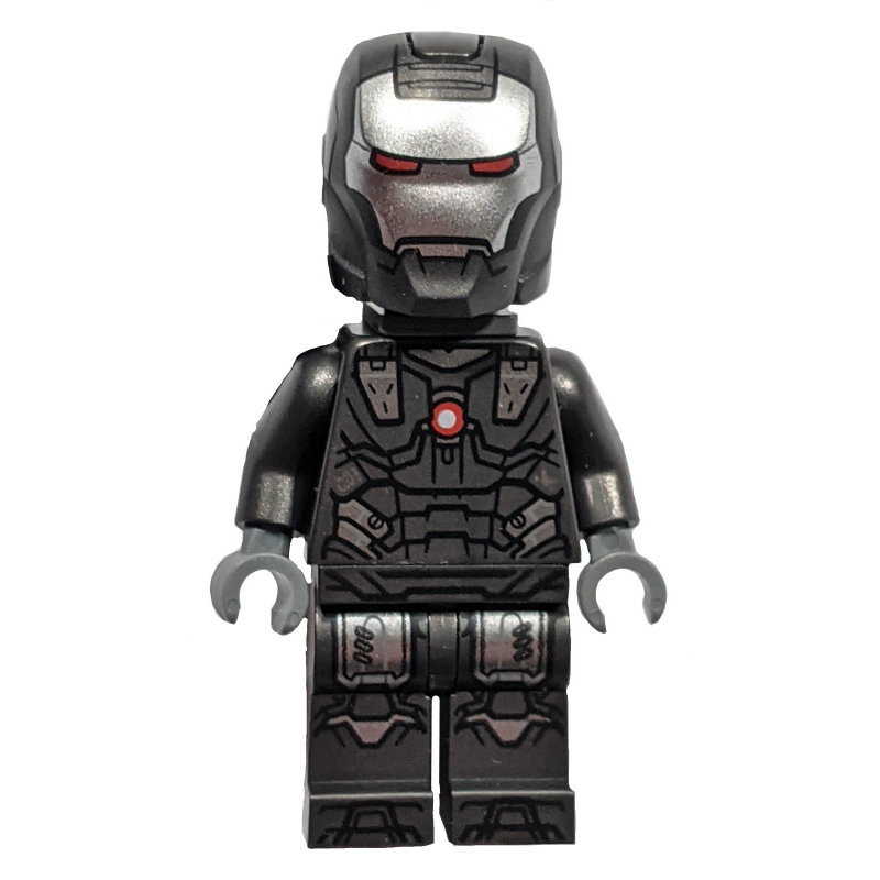 War Machine, support de cou gris bleuté foncé (War Machine, Dark Bluish Gray Neck Bracket)