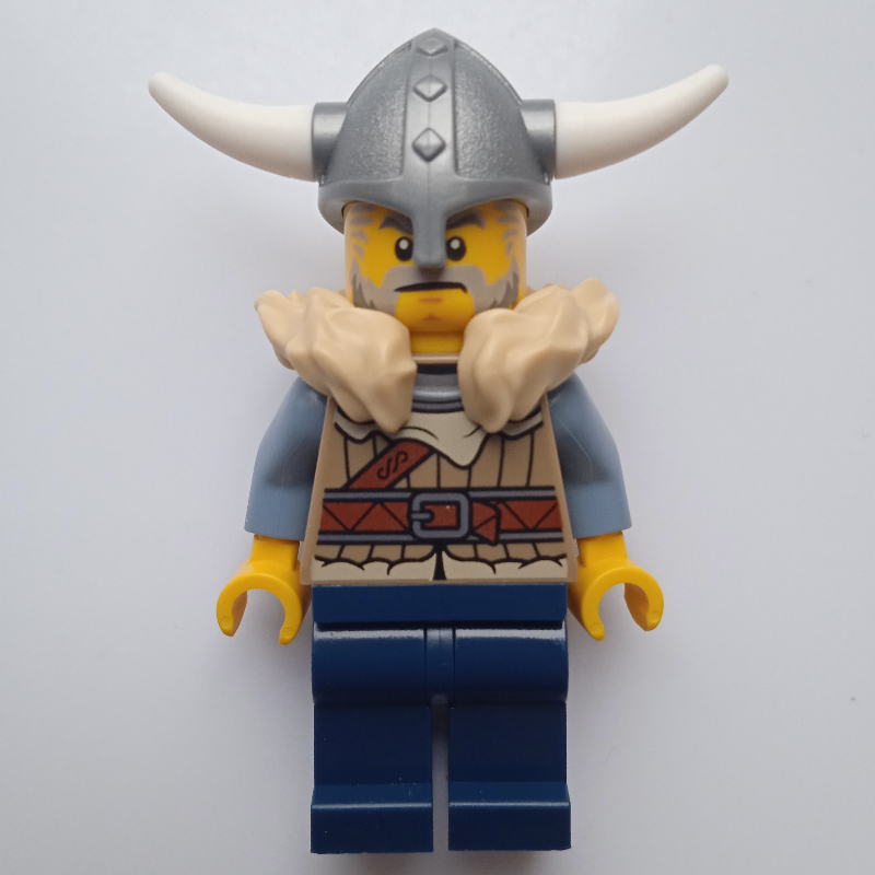 Viking, col en fourrure beige (Viking, Tan Fur Collar)