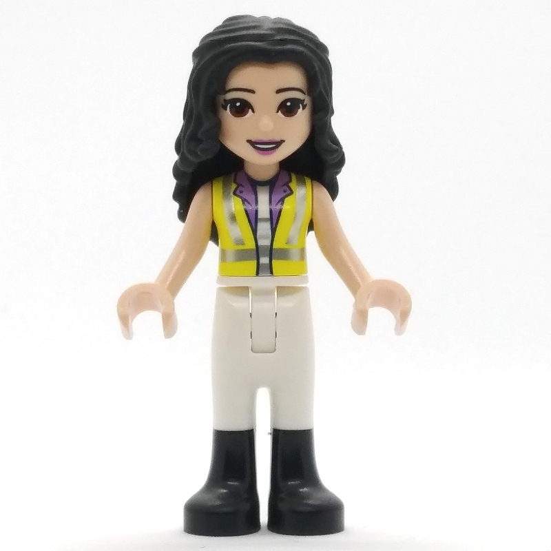 Emma — veste de sécurité, pantalon blanc (Emma - Safety Jacket, White Pants)