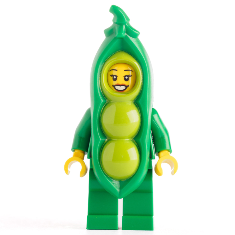 Peapod costume fille, jambes vertes (Peapod Costume Girl, Green Legs)