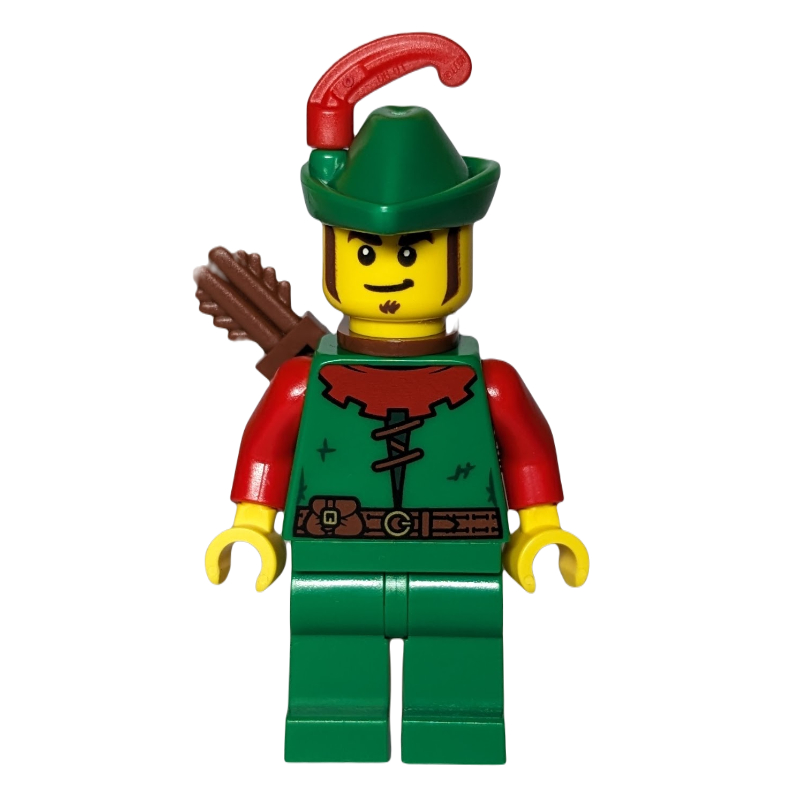 Homme des bois, carquois, favoris (Forestman, Quiver, Sideburns)